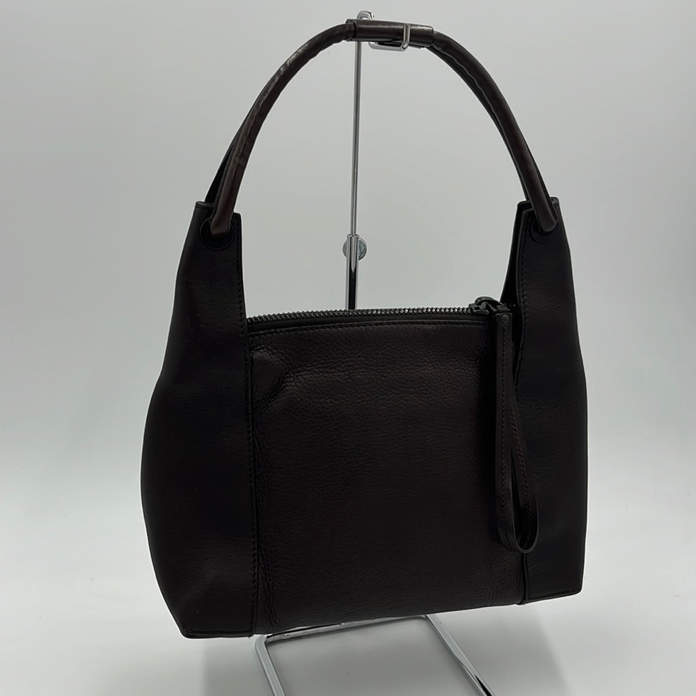 Authentic Gucci Brown Leather Shoulder Bag EUC